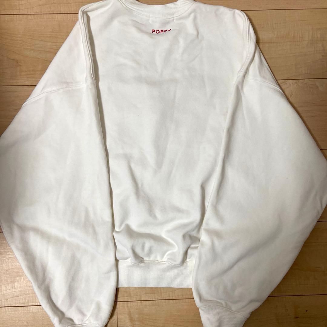 【最終値下げ本日まで】 POPPY HEART TULLE SWEATSHIRT