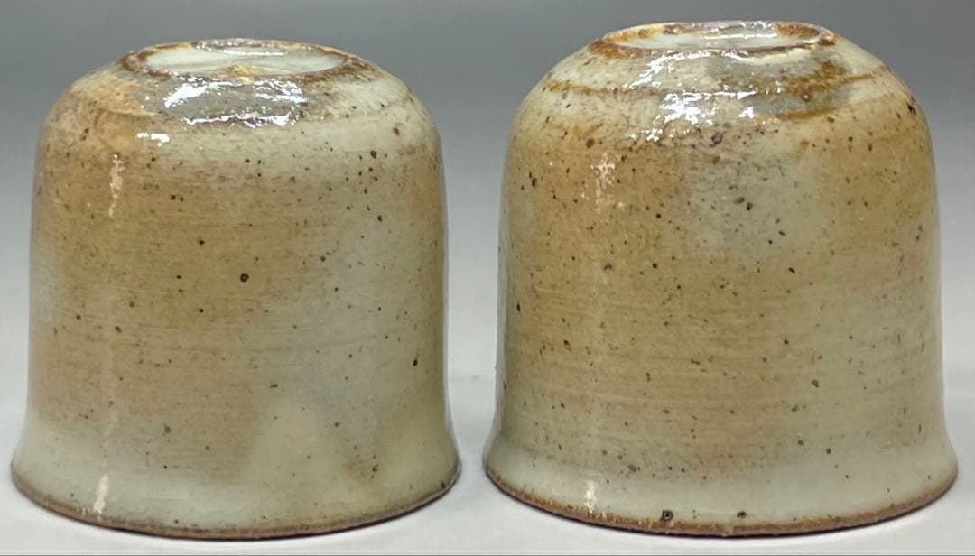 十三代　中里太郎右衛門　徳利　ぐい呑 2客　絵唐津　酒器　Ka802