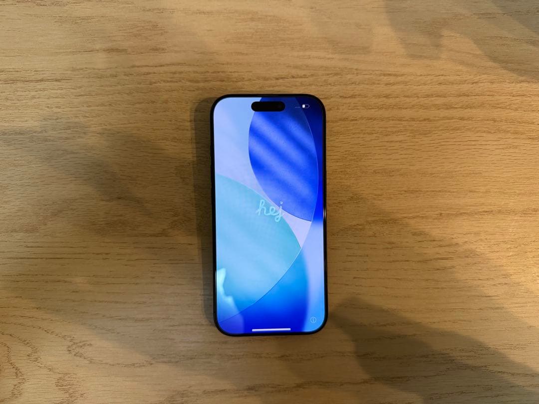 iPhone16Pro 256GB ブラックチタニウム simフリー