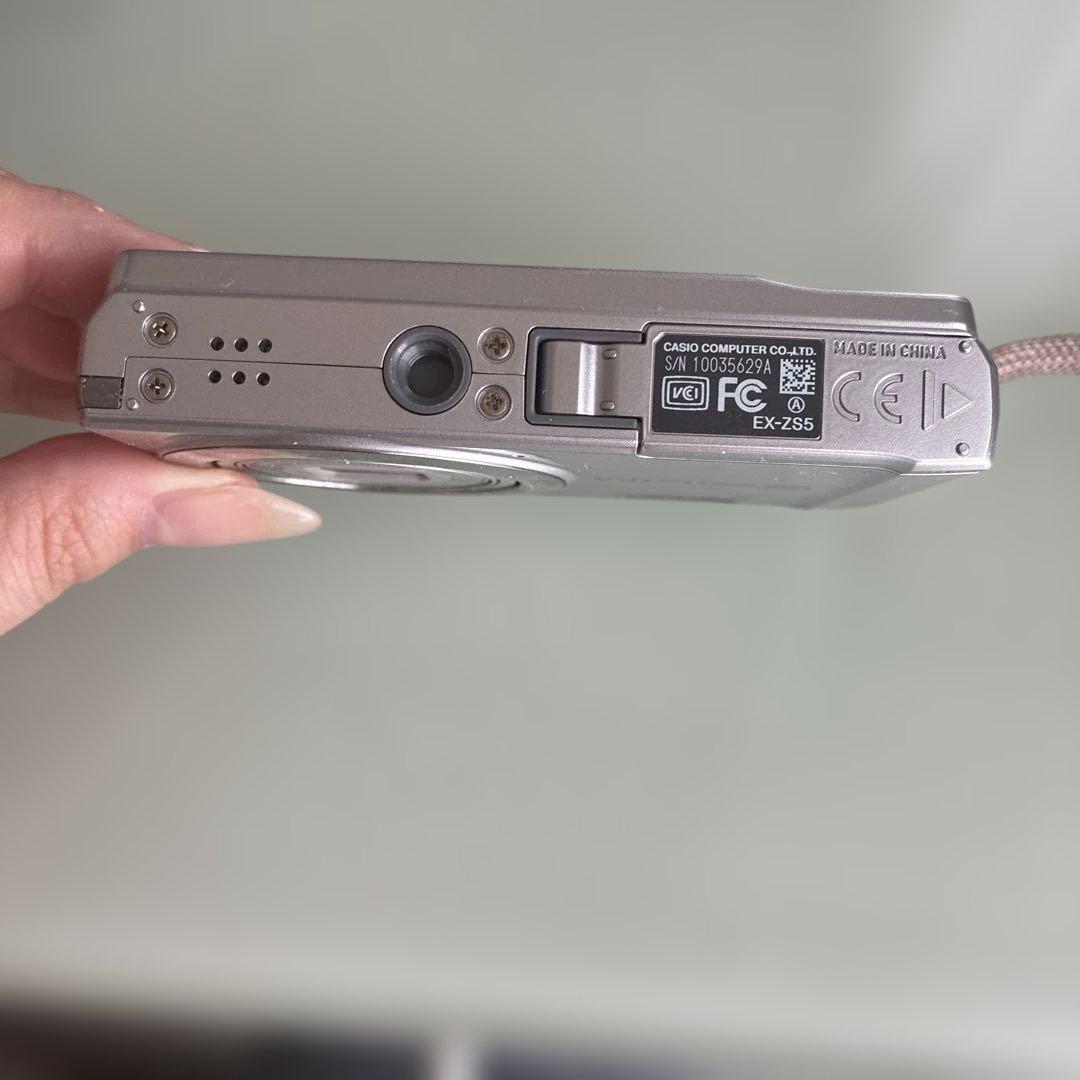 CASIO EXILIM EX-ZS5 シルバー デジカメ　【動作確認済み】