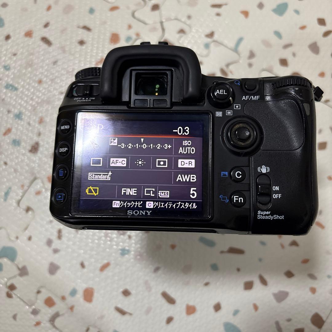 SONY α700 レンズ　充電器付き　動作品