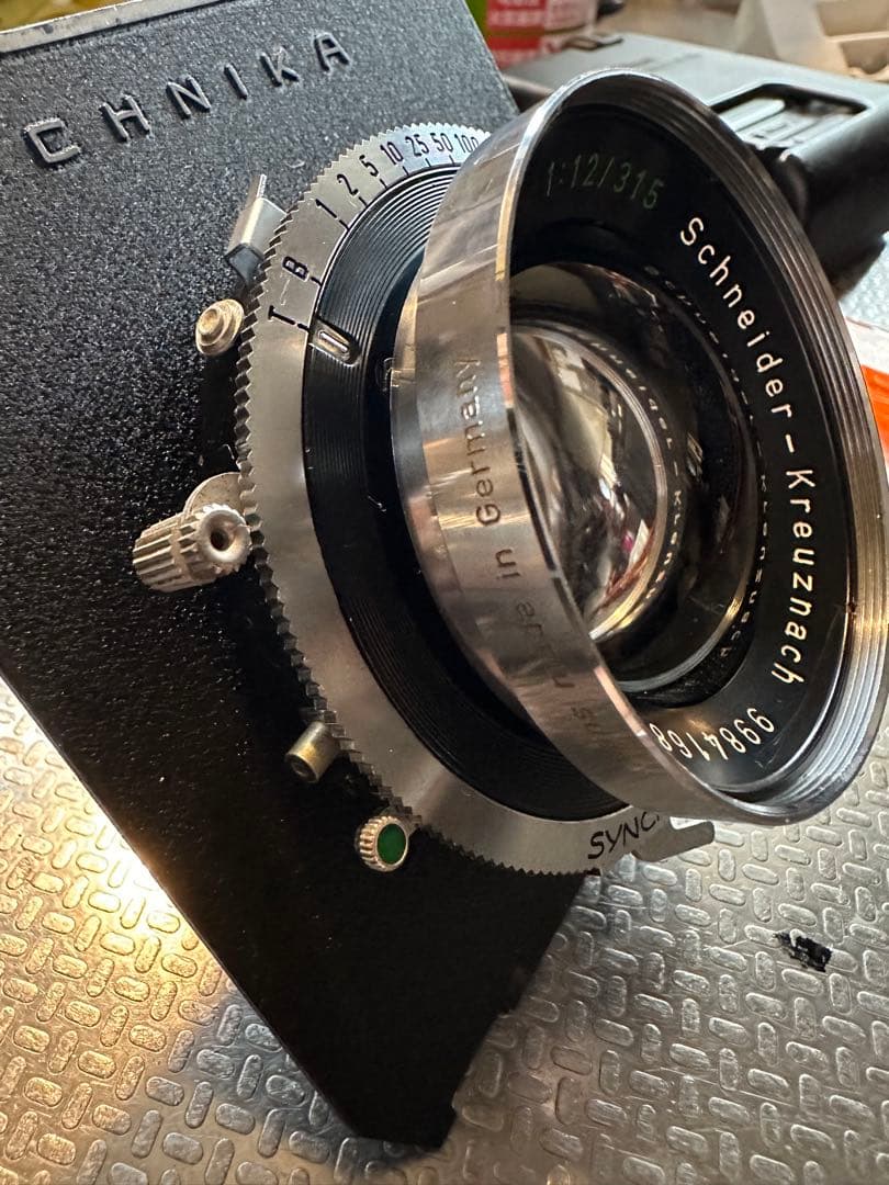 Schneider Symmar 180mm f5.6 初期型 銀鏡胴