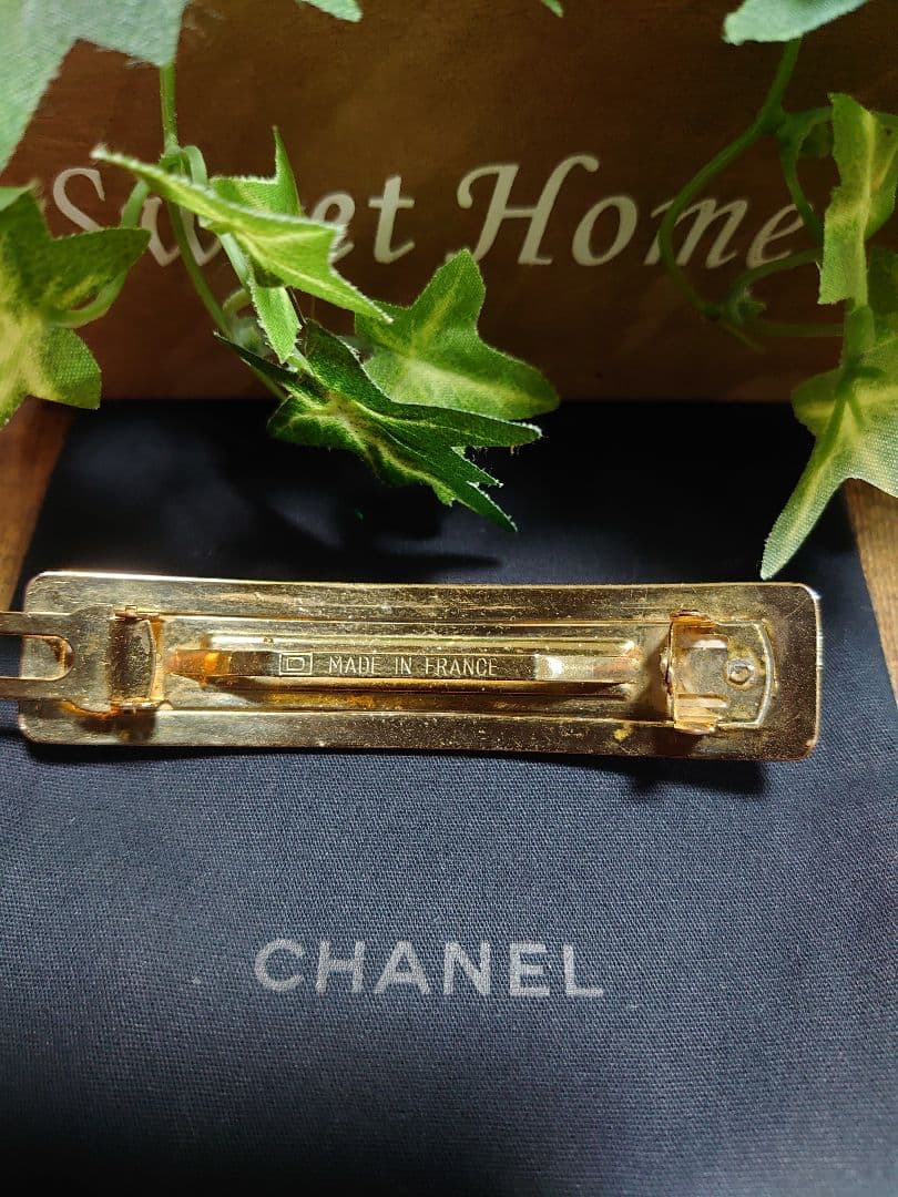 【CHANEL 正規品】バレッタ ヴィンテージ品