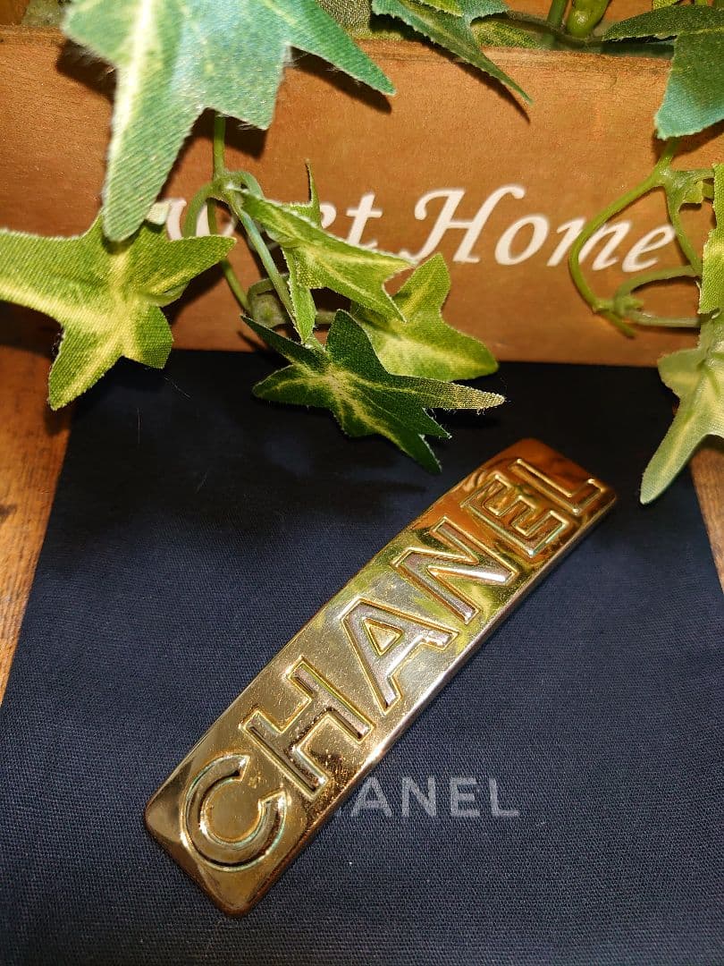【CHANEL 正規品】バレッタ ヴィンテージ品