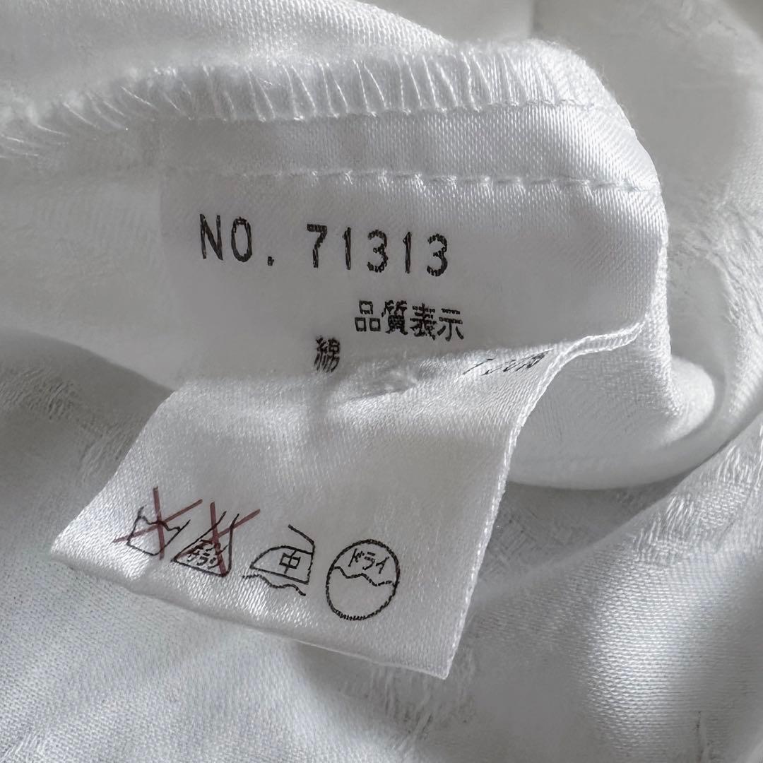 希少【ピコレース×ジャガード（花柄刺繍）】MIYACOミヤコ／シャツジャケット