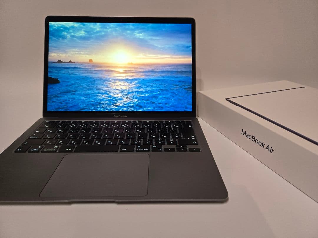 【美品箱付】M1 MacBook Air 2020 13インチ512GB軽快動作