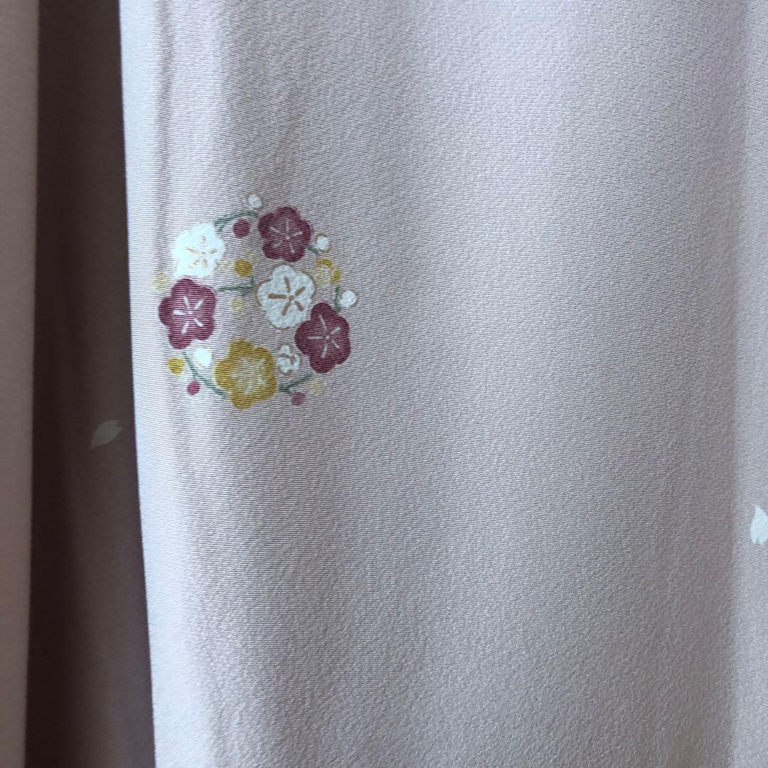 レディース　正絹小紋　１度だけ使用