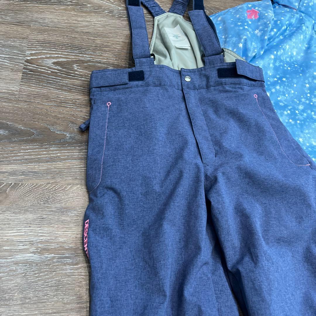 DESCENTE デサント　美品　　セットアップ　上下　スキーウェア　女の子