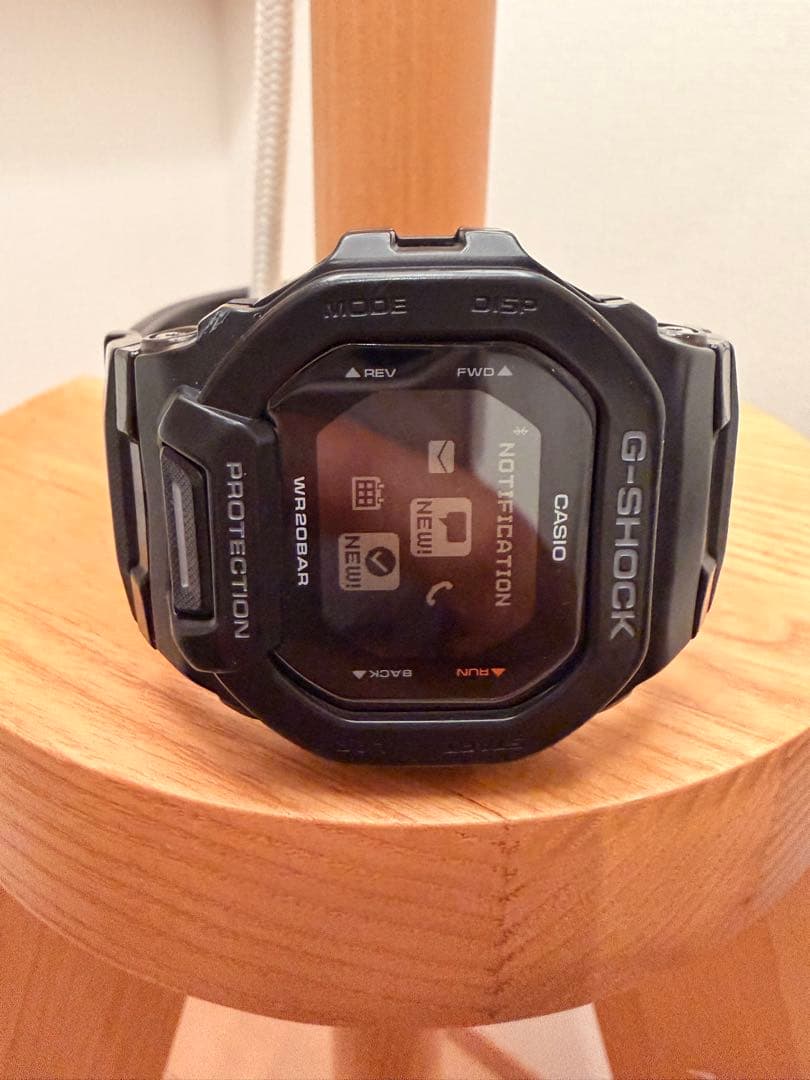 G-SHOCK デジタル腕時計 ブラック GBD-200 1JFガラスフィルム付