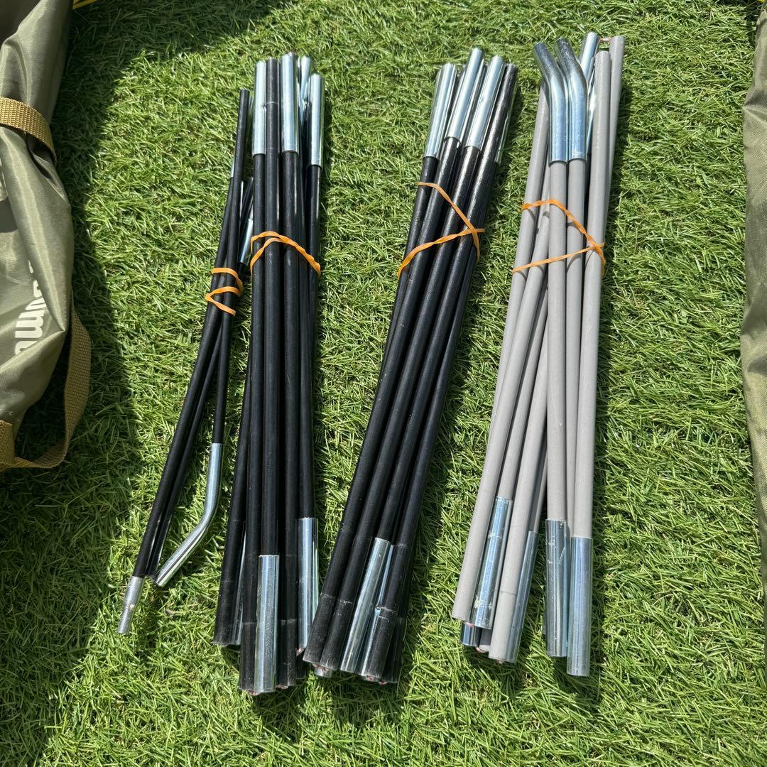 ①美品 コールマン ツーリングドームLX オリーブ テント