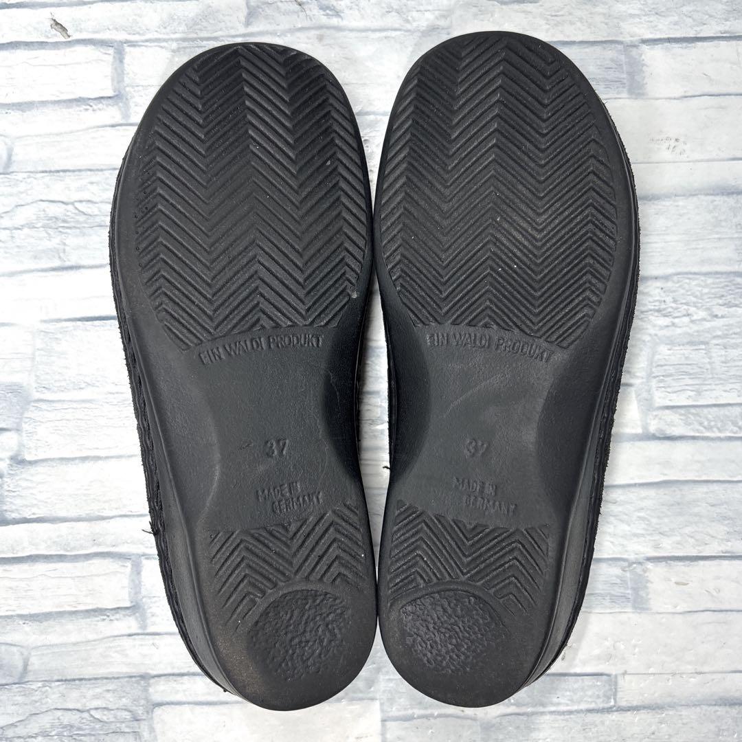 フィンコンフォート レースアップシューズ ブラック EU 37/23.5cm