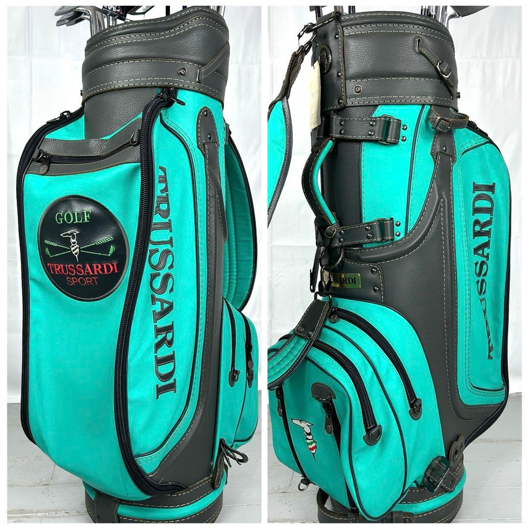 本格派 メンズゴルフクラブ 15本 フルセット フルセット トラサルディ バック