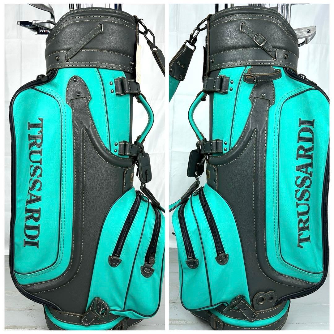 本格派 メンズゴルフクラブ 15本 フルセット フルセット トラサルディ バック