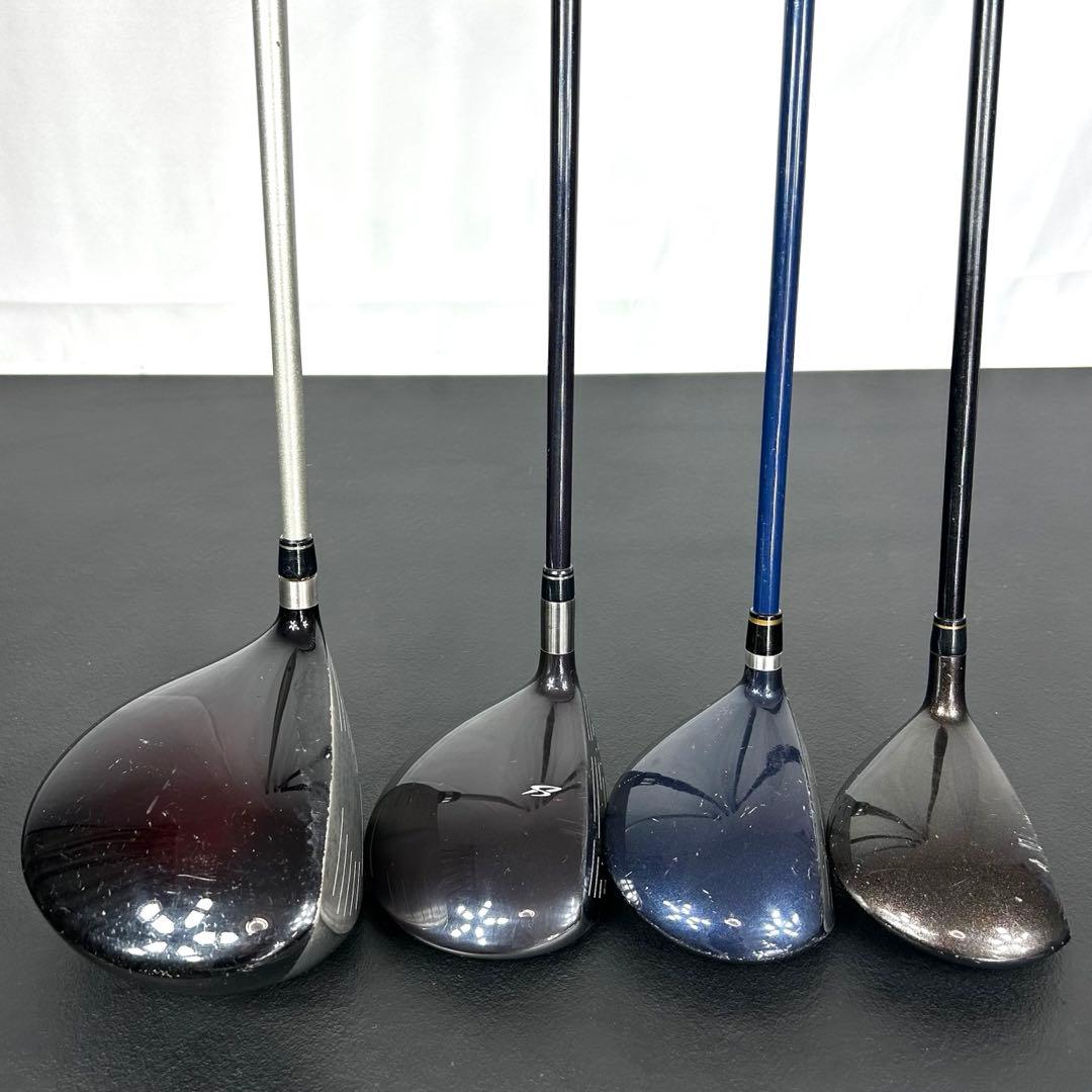 本格派 メンズゴルフクラブ 15本 フルセット フルセット トラサルディ バック