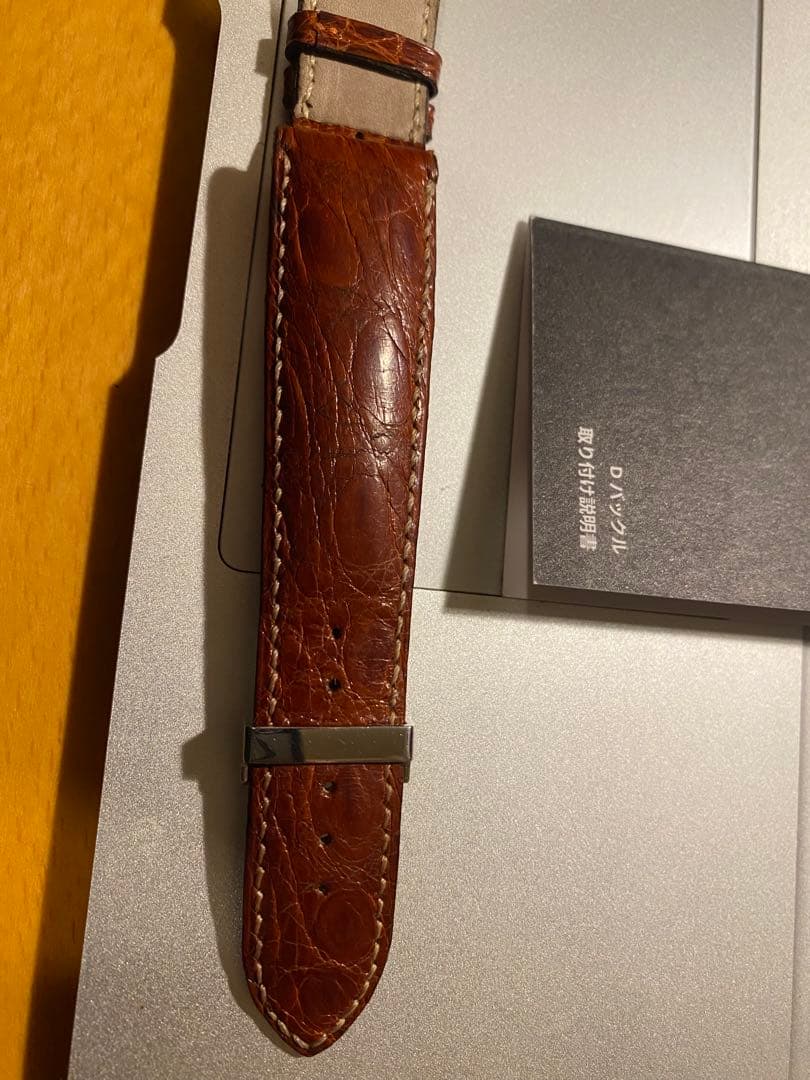 ほぼ新品カミーユフォルネ時計ストラップ+Dバックル