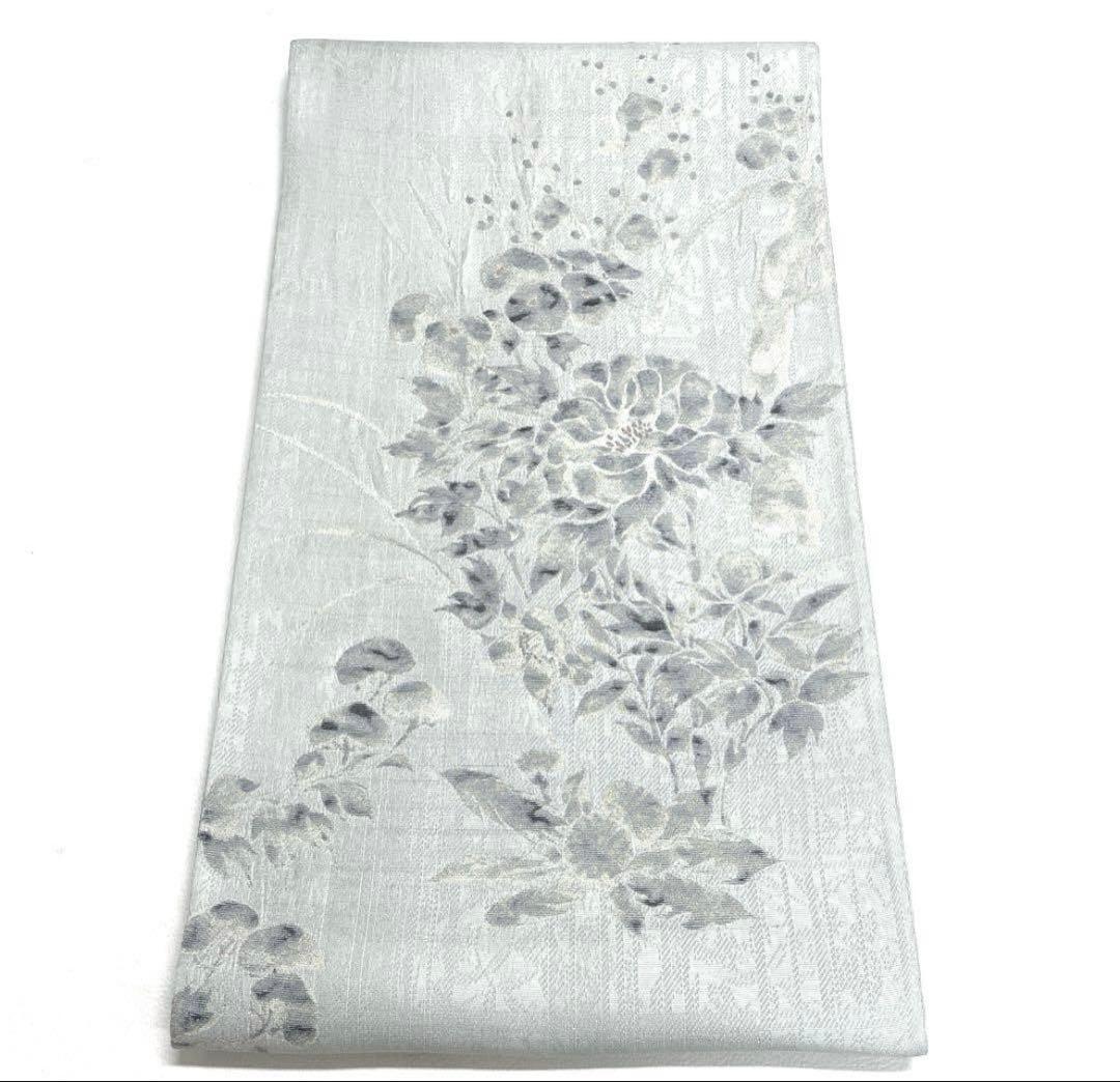 専用帯5131 5097 二点セット ●日展作家 丹下雄介 高級 正絹 袋帯