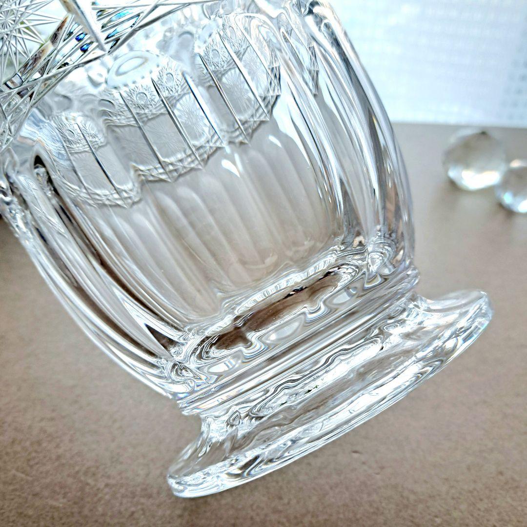 BOHEMIA★ボヘミアクリスタル★ボックス★キャニスター★大★未使用