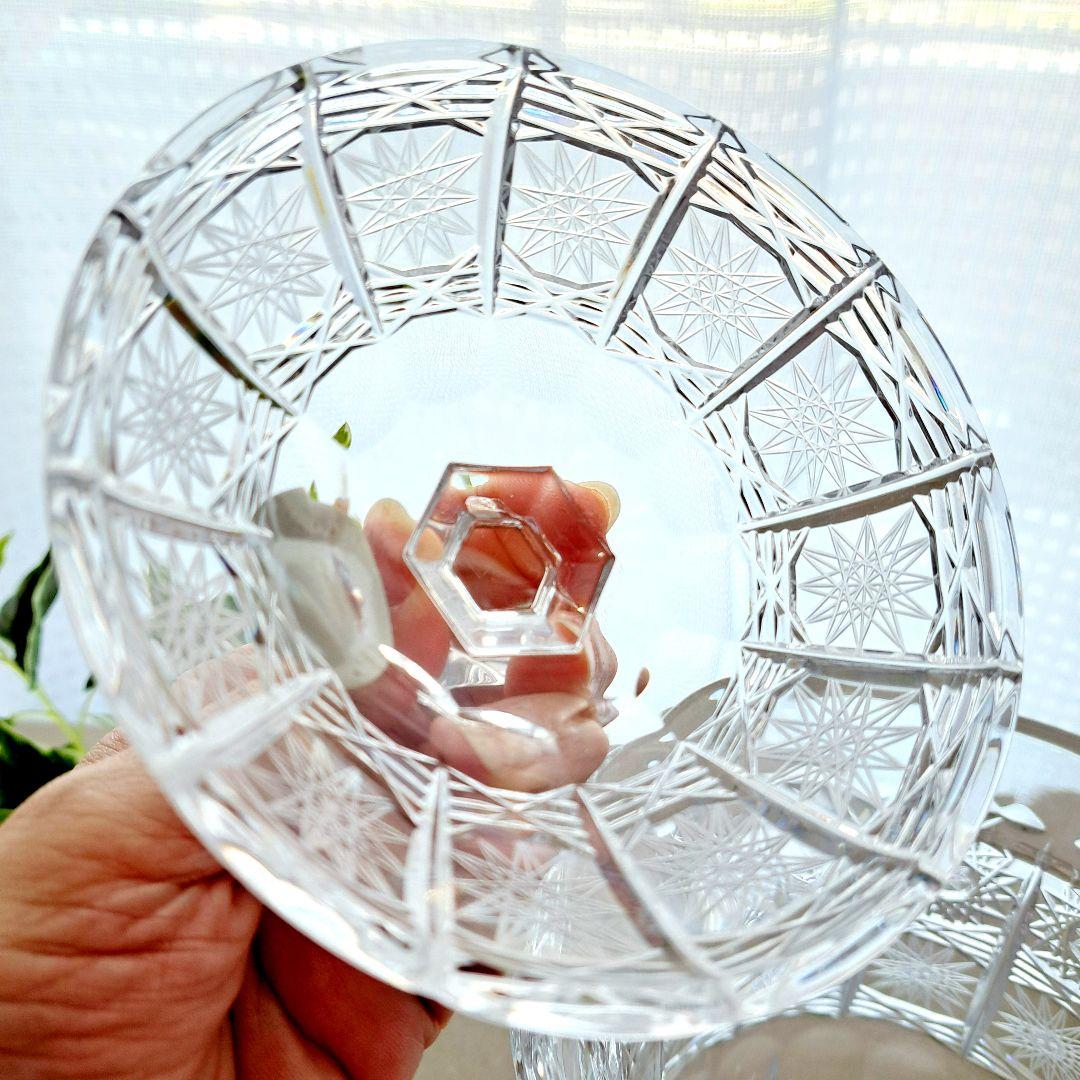 BOHEMIA★ボヘミアクリスタル★ボックス★キャニスター★大★未使用