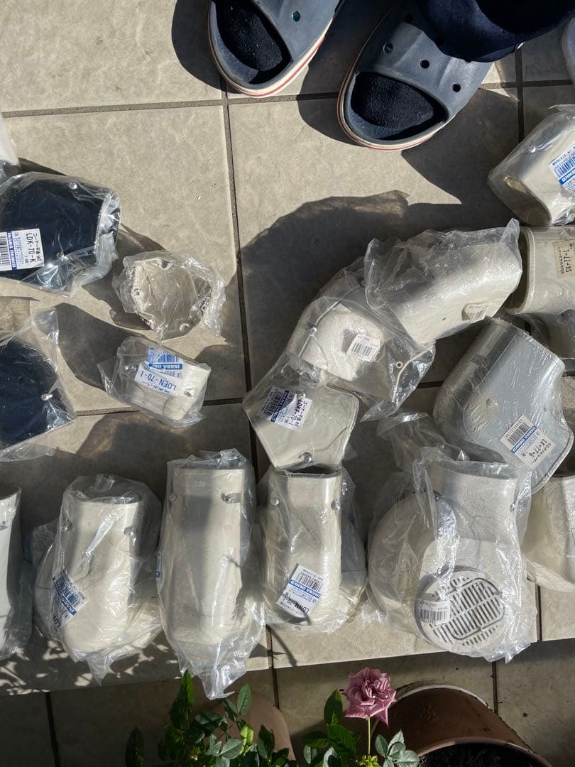 値下　エアコン化粧カバー、ヘッド、エルボ、終端などまとめて。