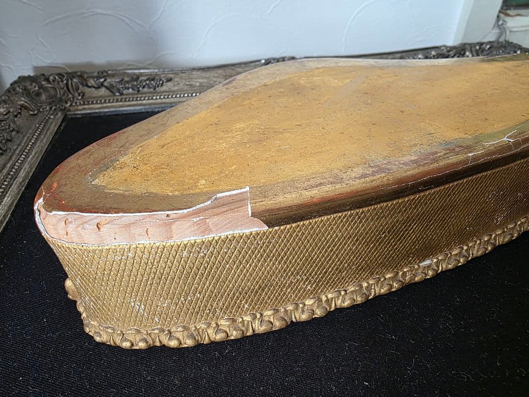 アンティーク　ポワドレ台座