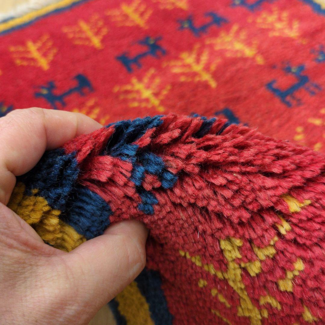 ペルシャ絨毯　ギャッベ　新品 70x50 cm Persia Gabbeh