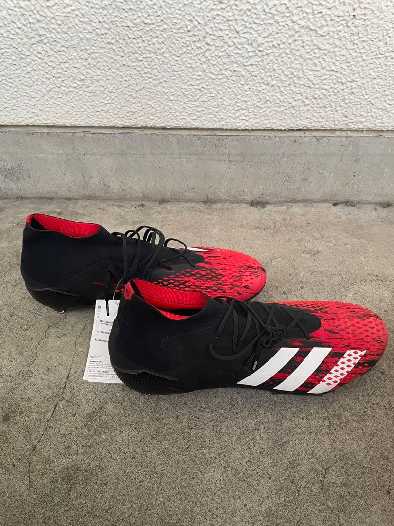 プレデター 20.1 FG　コアブラック×フットウェアホワイト 29.0