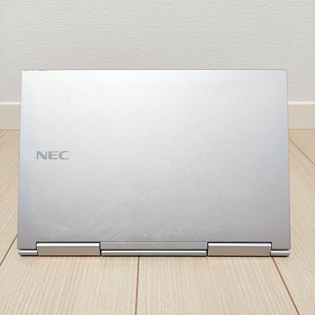 【良品】NEC オフィス ノートパソコン シルバー PC-VKT25GVG3