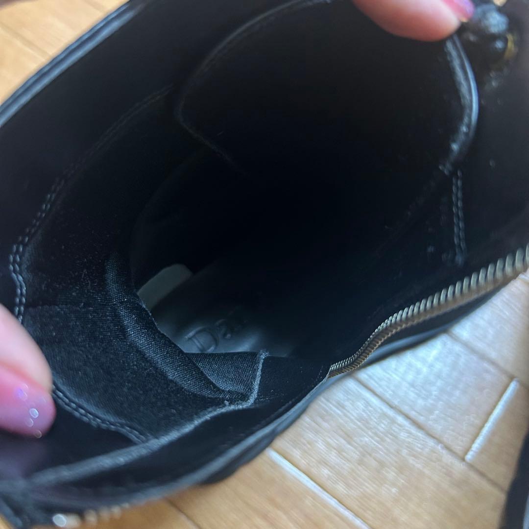 Darich トリプルソールエンジニアブーツ ヒール 厚底 ブーツ ブラック M