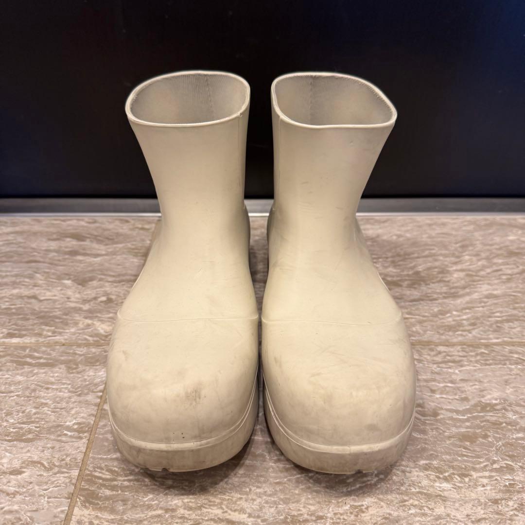 BOTTEGA VENETA パドルブーツ パドルアンクルブーツ 37 ホワイト