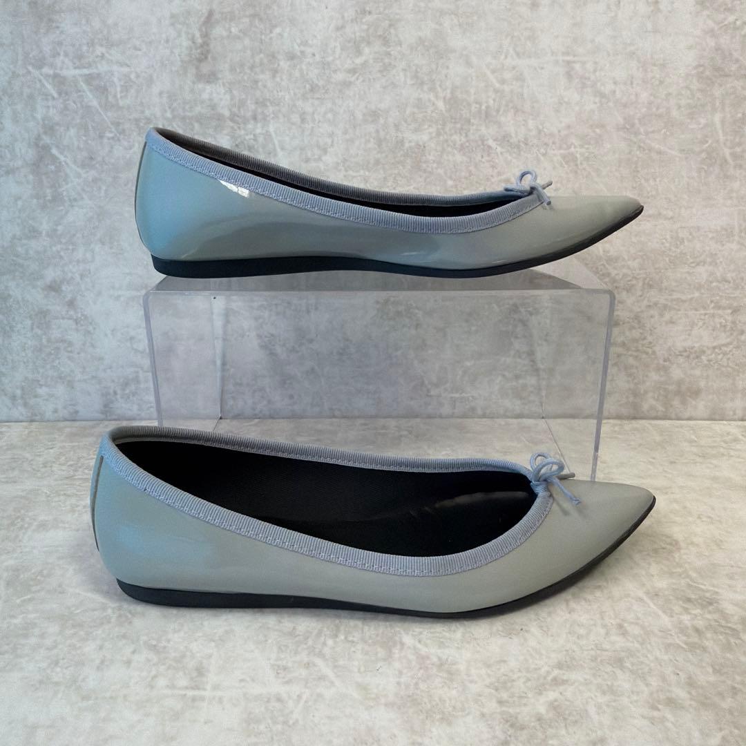 Repetto レペット エナメル バレエシューズ 23.5cm ブリジット