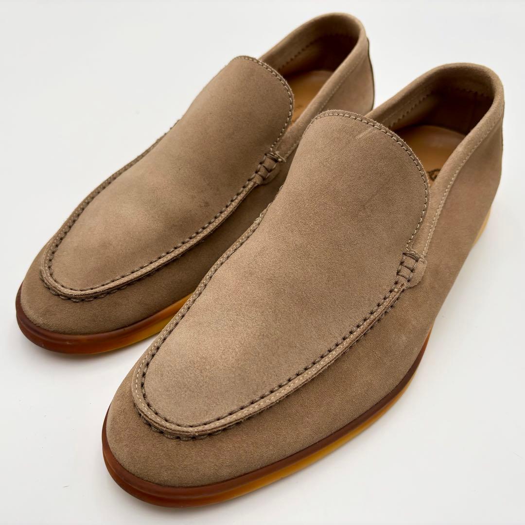 ロロピアーナ サマーウォーク モカシン ローファー ベージュ