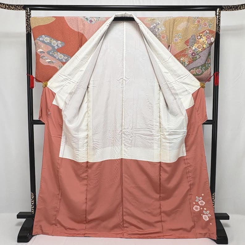 user_d8f4c6e9　訪問着　京友禅金彩加工　金駒刺繍　I506