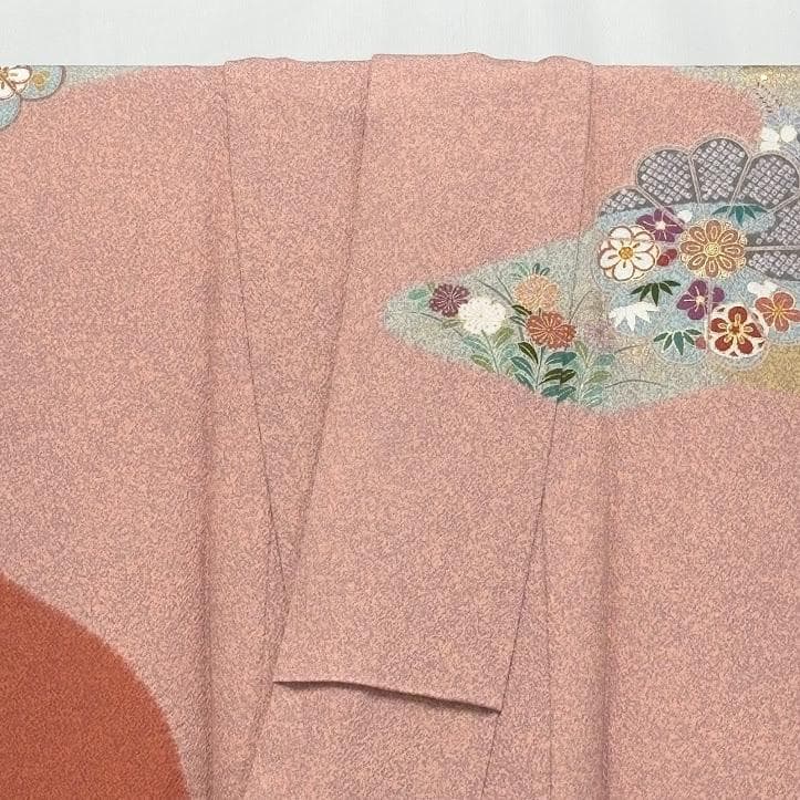 user_d8f4c6e9　訪問着　京友禅金彩加工　金駒刺繍　I506