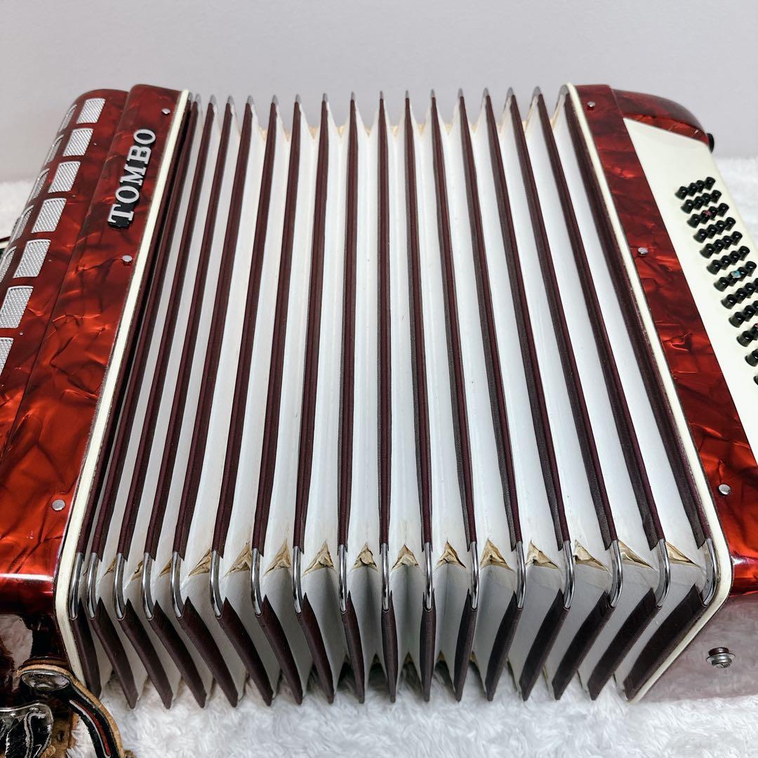 希少　トンボ　TOMBO　アコーディオン　34鍵盤　MUS 1307　初心者