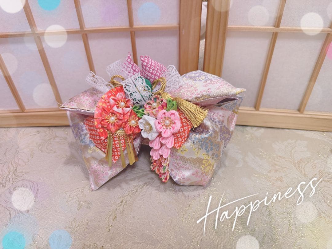 B455.pon2pan2☆犬オーダーお着物☆犬お着物☆犬お引き摺りお着物