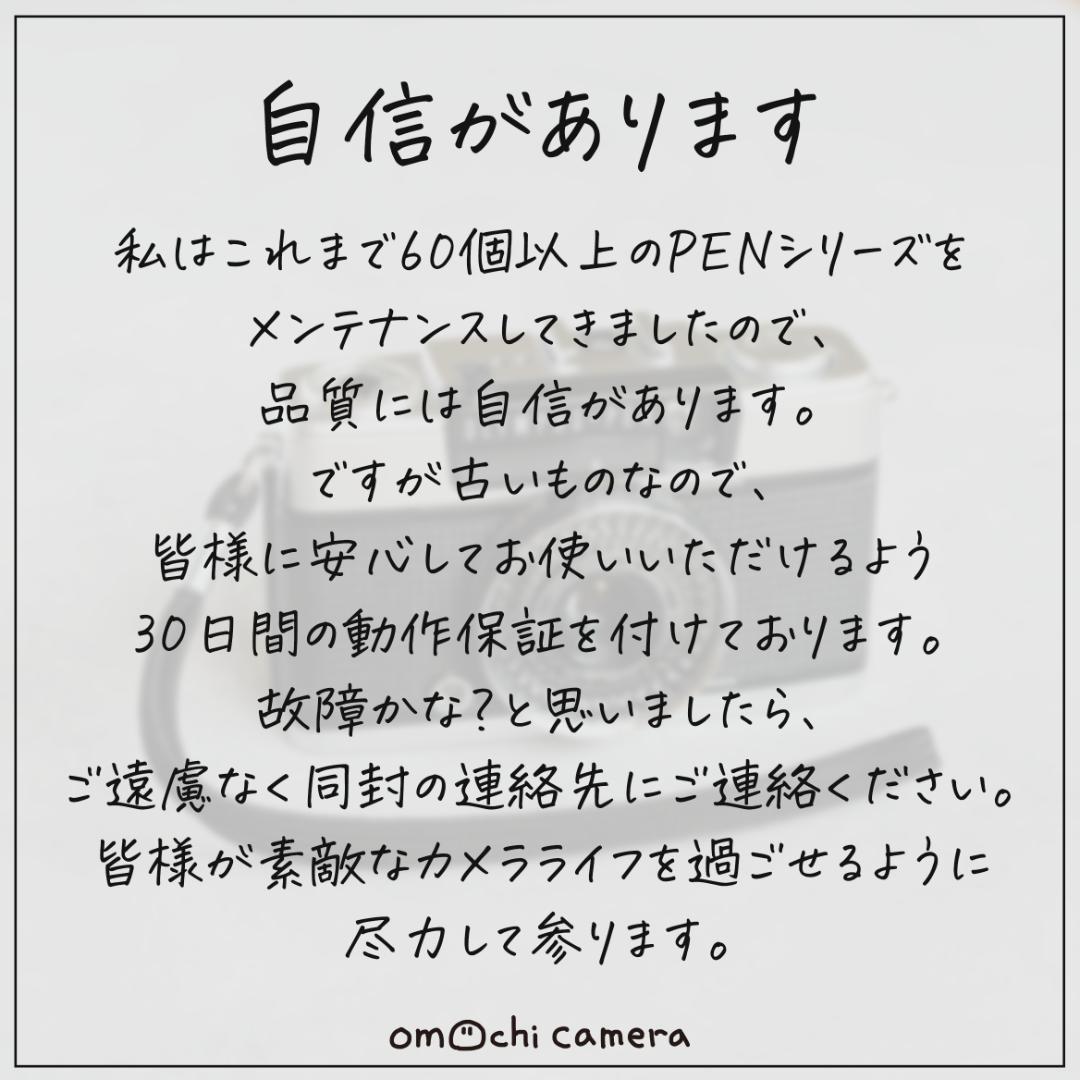 【完全整備済み完動品】OLYMPUS PEN EE-3 美品