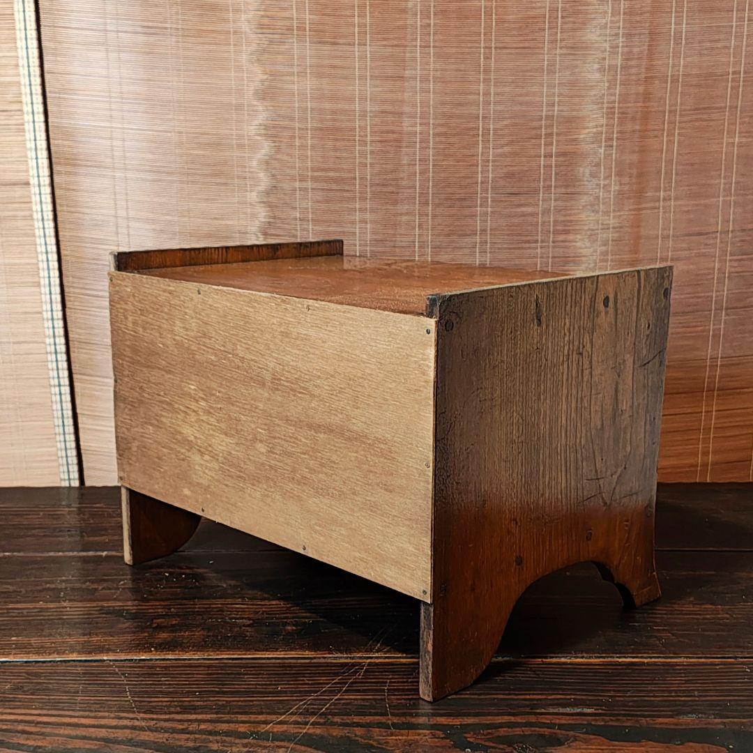 飾り棚　蛇腹扉　キャビネット　昭和レトロ　古家具