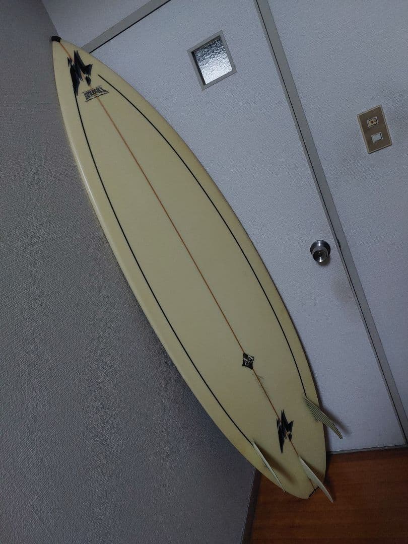 6.3 marbellaサーフボード　ボードケース付き　引き取り限定