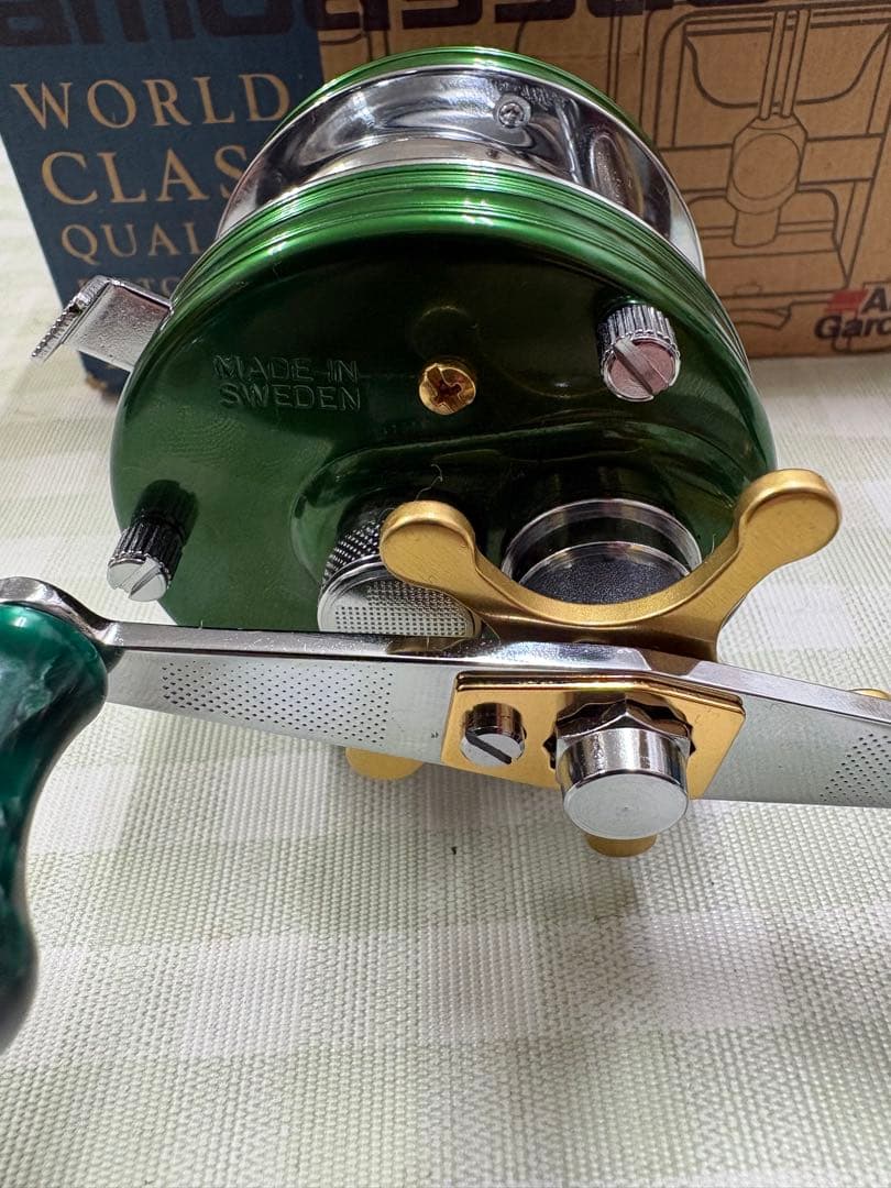 アブガルシア アンバサダー 4500CS グリーン カスタム AbuGarcia