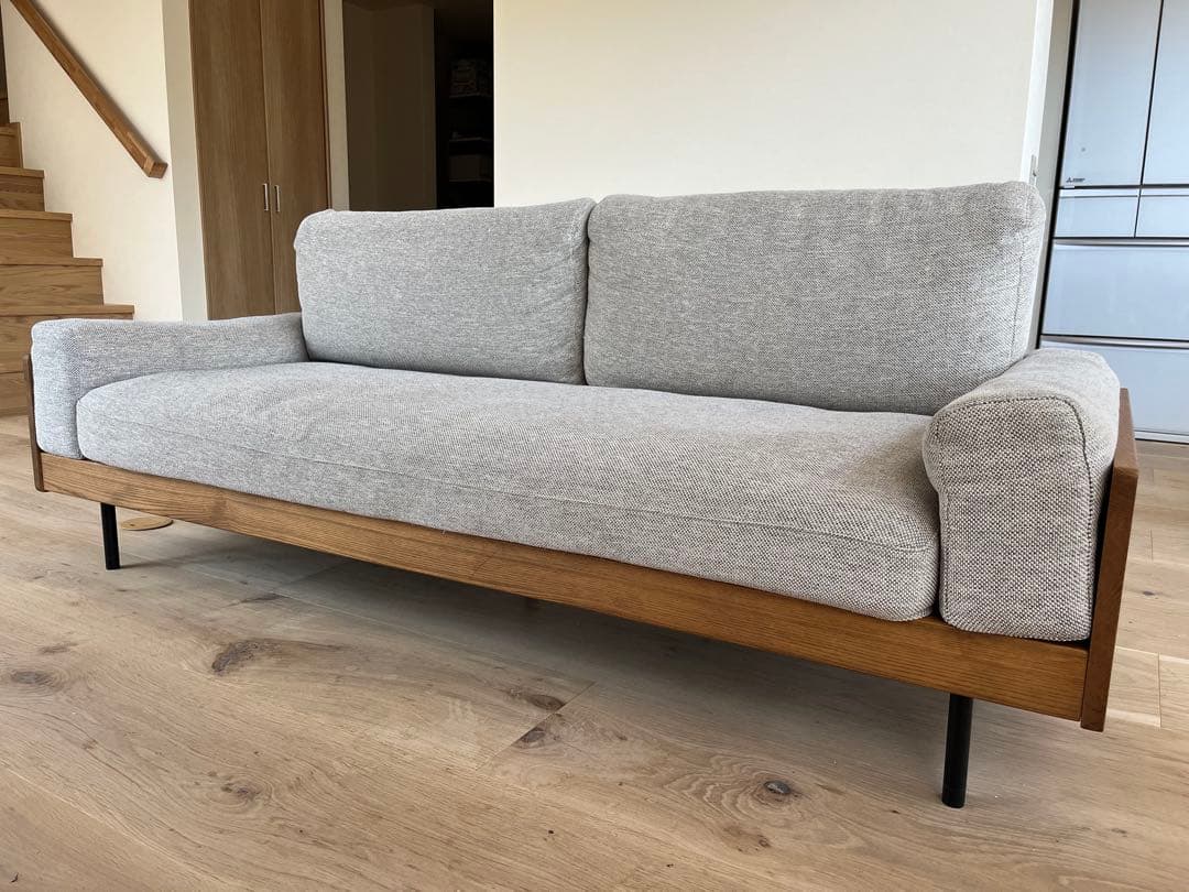 unico ウニコ TREL カバーリング 3人掛けソファ トリプルソファ