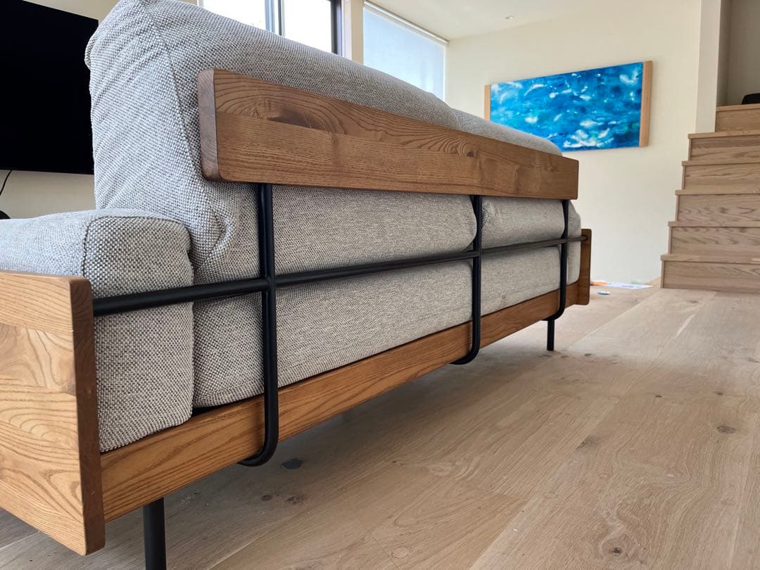 unico ウニコ TREL カバーリング 3人掛けソファ トリプルソファ