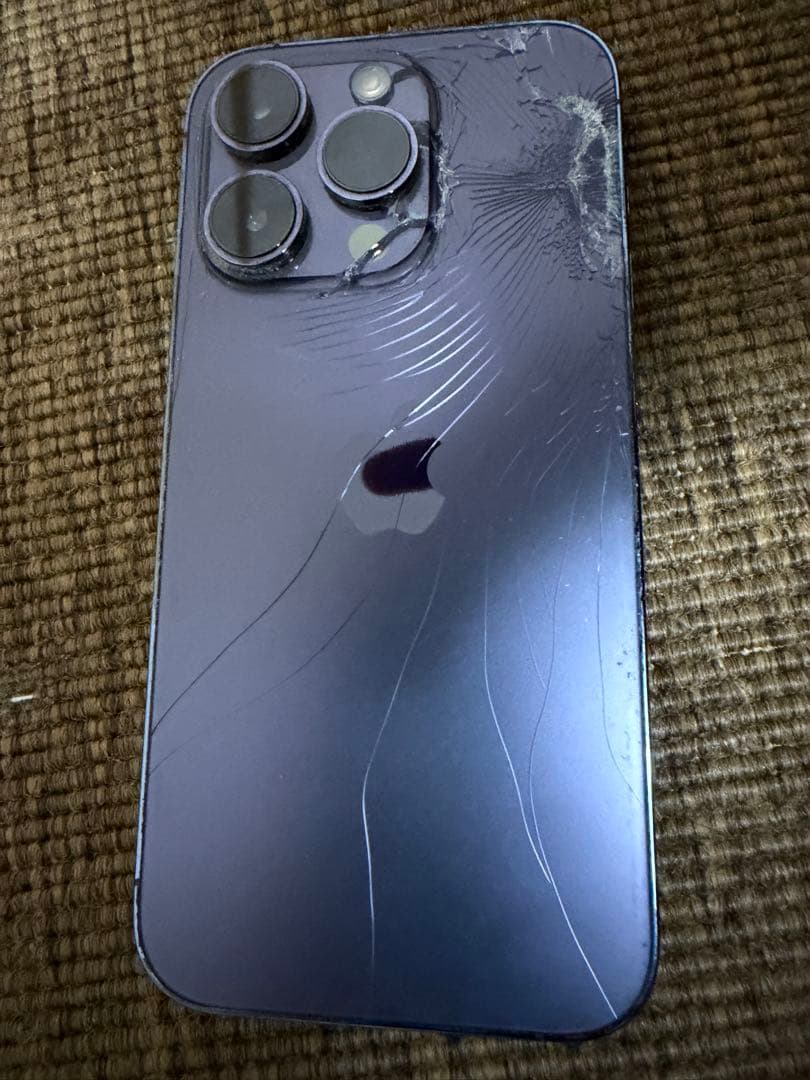 【ジャンク品】Apple iPhone 14 Pro 128GBディープパープル