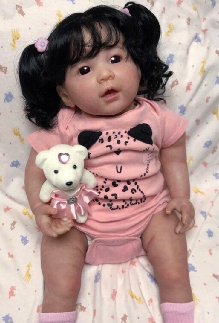 ヒロコ゜・*:.。リボーンドール　日本人の女の子.:*・゜゜・*