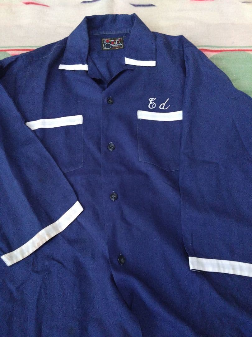 50s　スーベニア　 ボーリングシャツ