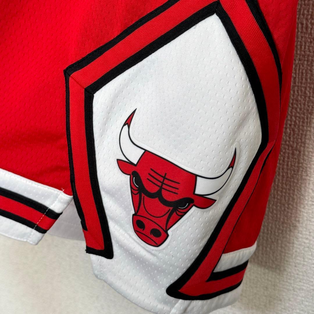 NBA シカゴブルズ パンツ レッド バスパン Lサイズ ナイキ BULLS
