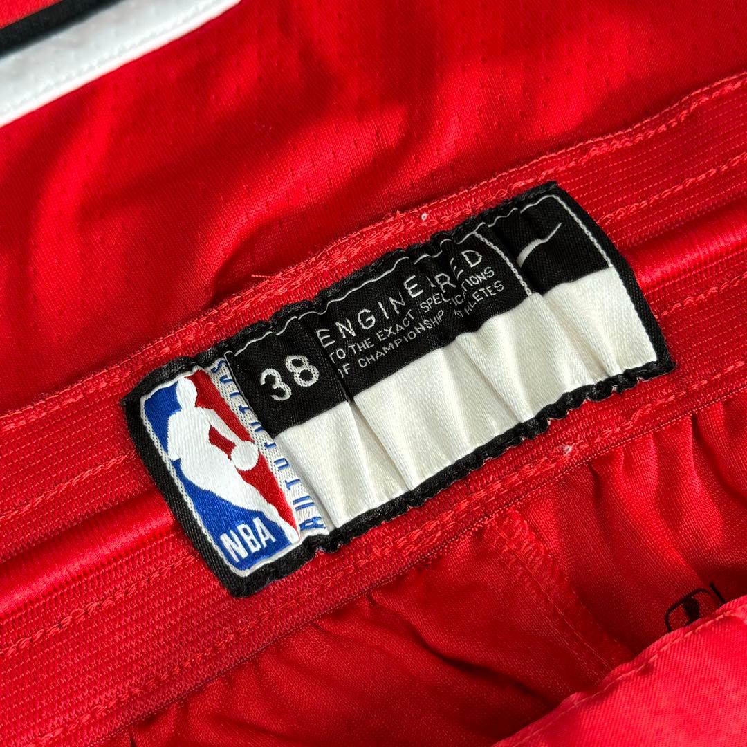 NBA シカゴブルズ パンツ レッド バスパン Lサイズ ナイキ BULLS