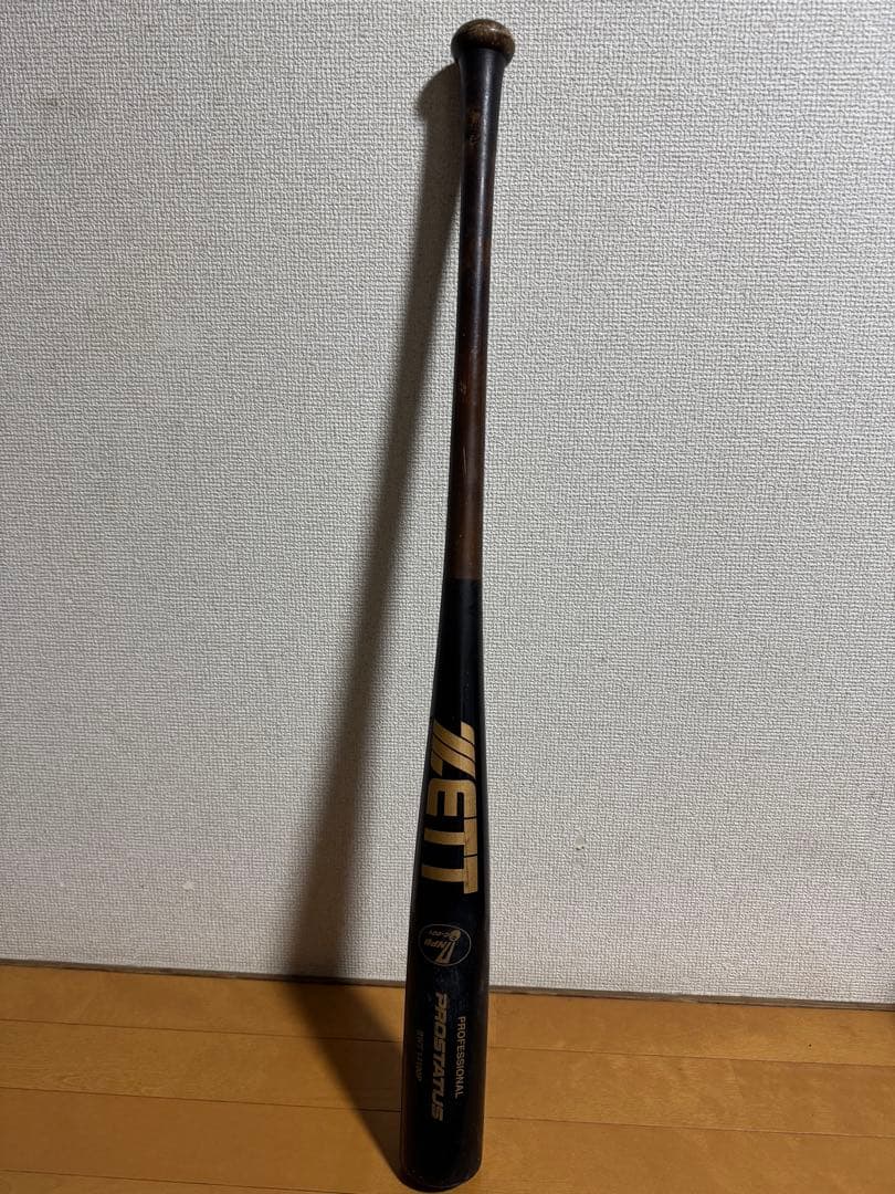 プロ野球 実使用品 ZETT プロステイタス 硬式木製バット NPB仕様