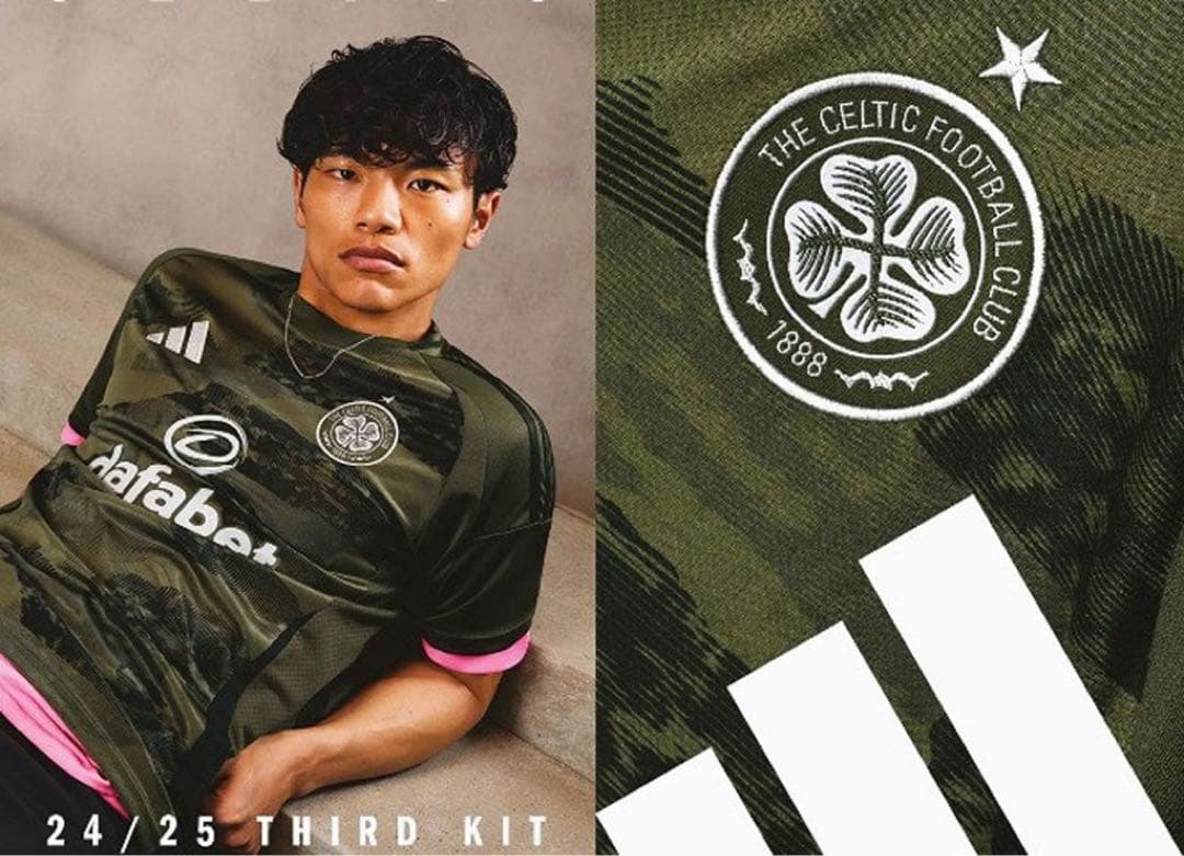 CelticFC 2024/25 3rd ユニフォーム　Mサイズ　日本未発売