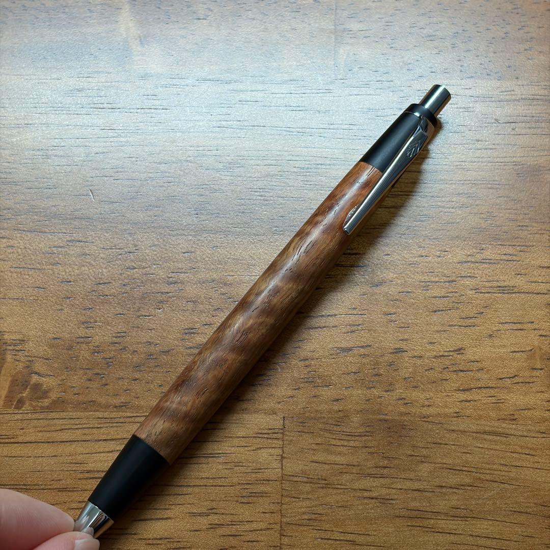 野原工芸　シャープペンシル　本花梨虎木