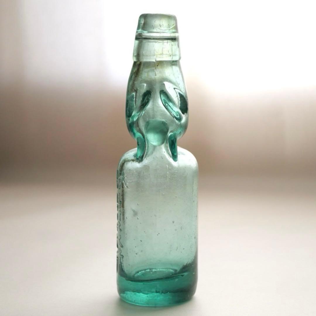 明治大正のラムネ瓶 大連・兒嶋製氷所 児嶋幸吉 兒嶋 満洲国 ガラス瓶 鳥取
